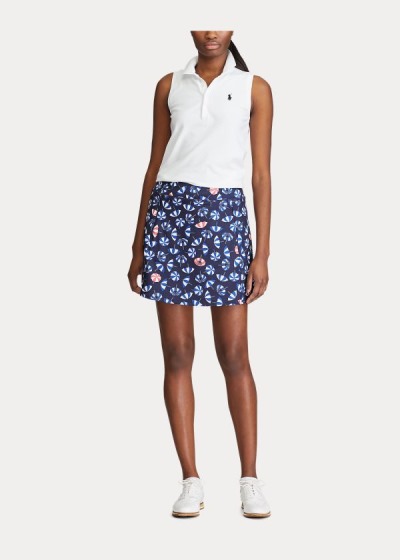 Skorts Ralph Lauren Mujer Azul Marino / Multicolor - Print Flounce Golf - JUCHV9137